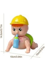 Cute Musical Crawling Baby Toy | Interactive Activity & Sound Toy for Toddlers - Image 3