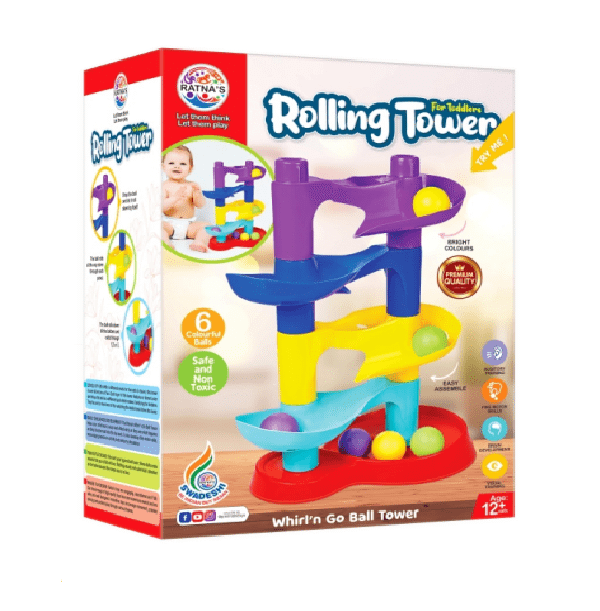 Ratna’s Rolling Tower For Toddlers