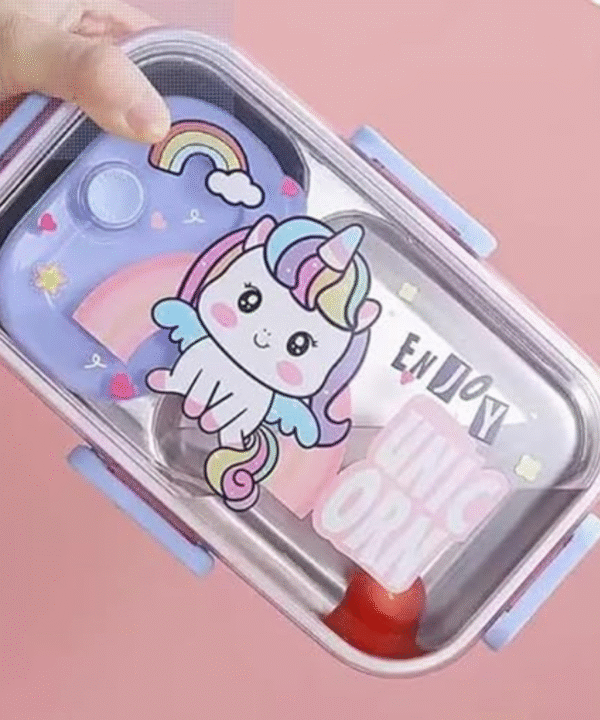 Theme Lunch Box – Leak-Proof & Durable with Spoon