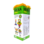 Hexa Building Blocks – 125+ Pieces - Image 2