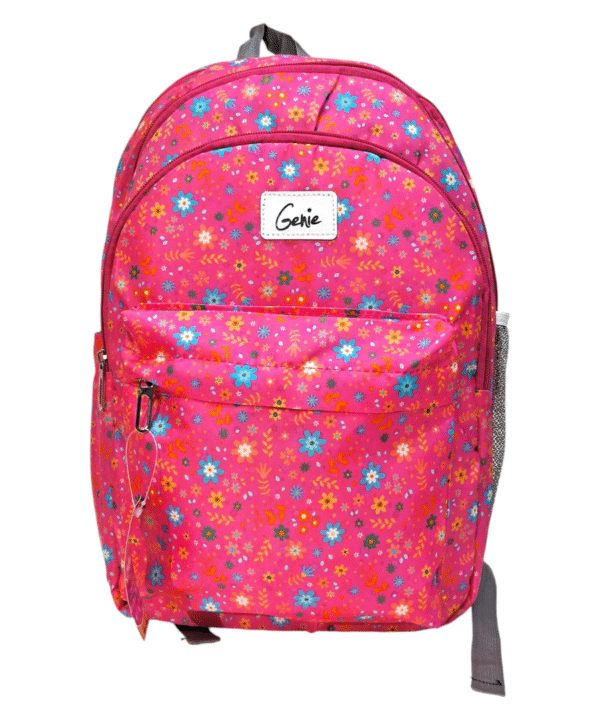 Kids Floral Print School Bag – Lightweight & Spacious Backpack