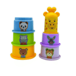 Giraffe N Friends | Nesting Joy, Stacking Smiles - Image 2