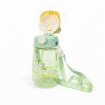 Bunny Sipper Bottle - Cute Sipper Bottle for Boys & Girls | Flip-Top Kids Drinking Bottle for School & Travel - Image 2
