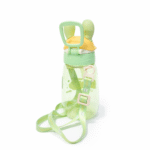 Bunny Sipper Bottle - Cute Sipper Bottle for Boys & Girls | Flip-Top Kids Drinking Bottle for School & Travel - Image 3