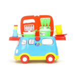 Kids Vehicle Set – 2-in-1 Kitchen / Doctor / Fashion Set with Accessories | Pretend Role Play Toy | Gift for Kids 3+ Years - Image 2
