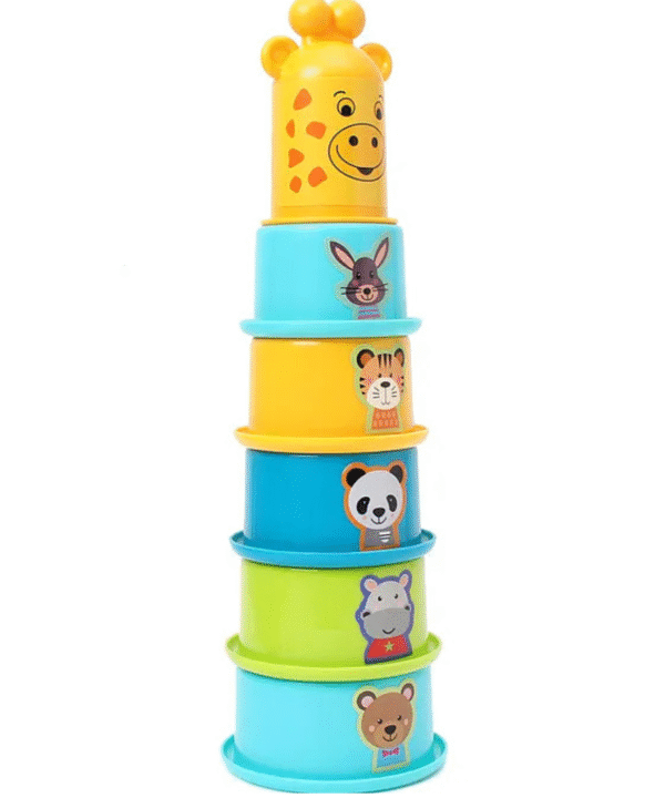 Giraffe N Friends | Nesting Joy, Stacking Smiles