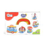 Kids Vehicle Set – 2-in-1 Kitchen / Doctor / Fashion Set with Accessories | Pretend Role Play Toy | Gift for Kids 3+ Years - Image 9