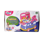 Kids Vehicle Set – 2-in-1 Kitchen / Doctor / Fashion Set with Accessories | Pretend Role Play Toy | Gift for Kids 3+ Years - Image 25