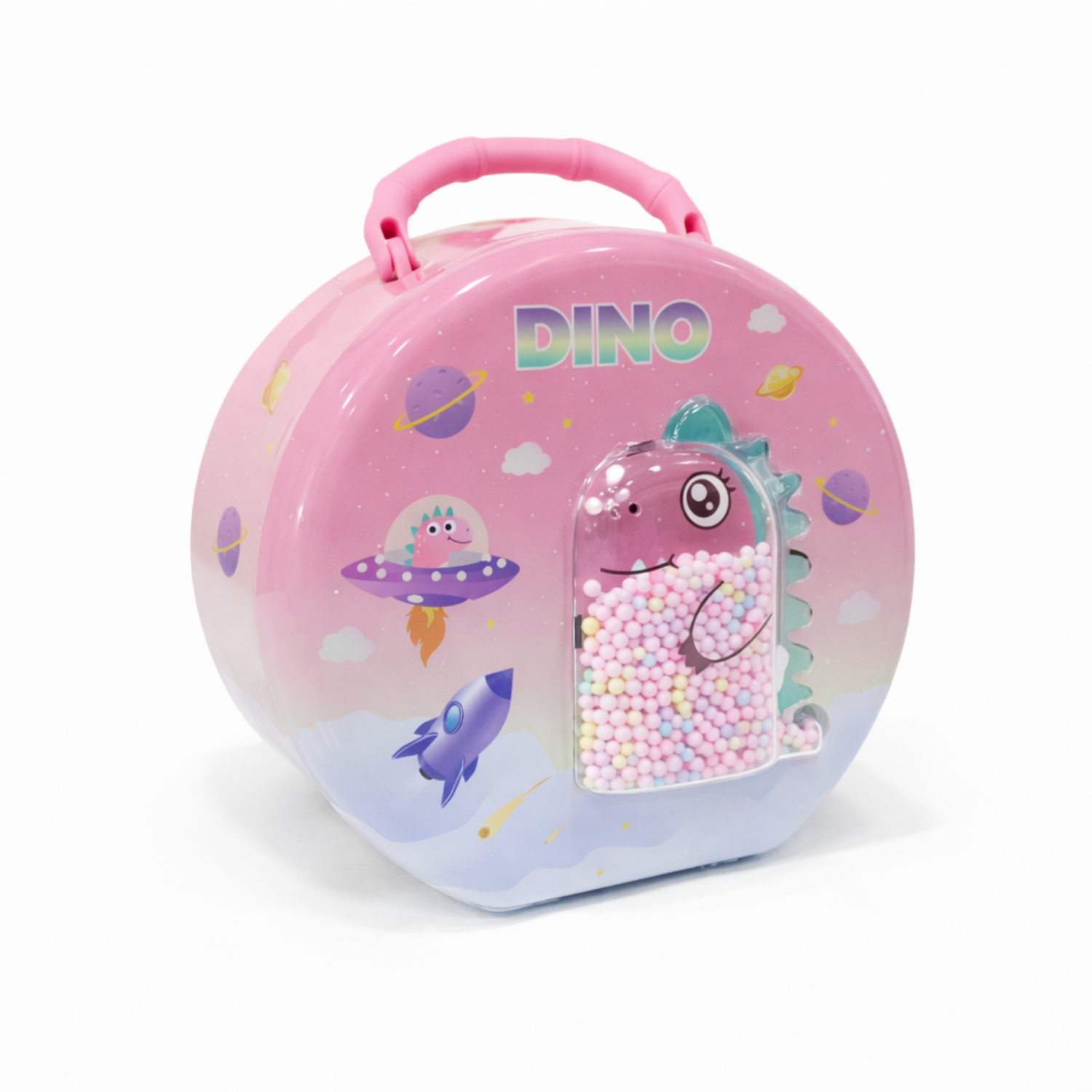 9 Piggy Bank with Lock - Cute Money Saving Bank for Boys & Girls | Password Coin Bank with Handle | Kids Safe Box for Cash & Coins - Image 1