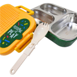 Steel Lunch Box - Stainless Steel - Legos - Image 5