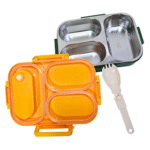 Steel Lunch Box - Stainless Steel - Legos - Image 6