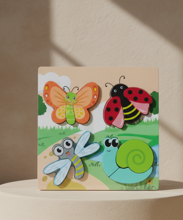 Insect Friends Peg Puzzle
