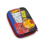 Marvel Iron Man Kids Pencil Pouch | Durable Hard Shell School Stationery Organizer - Image 3