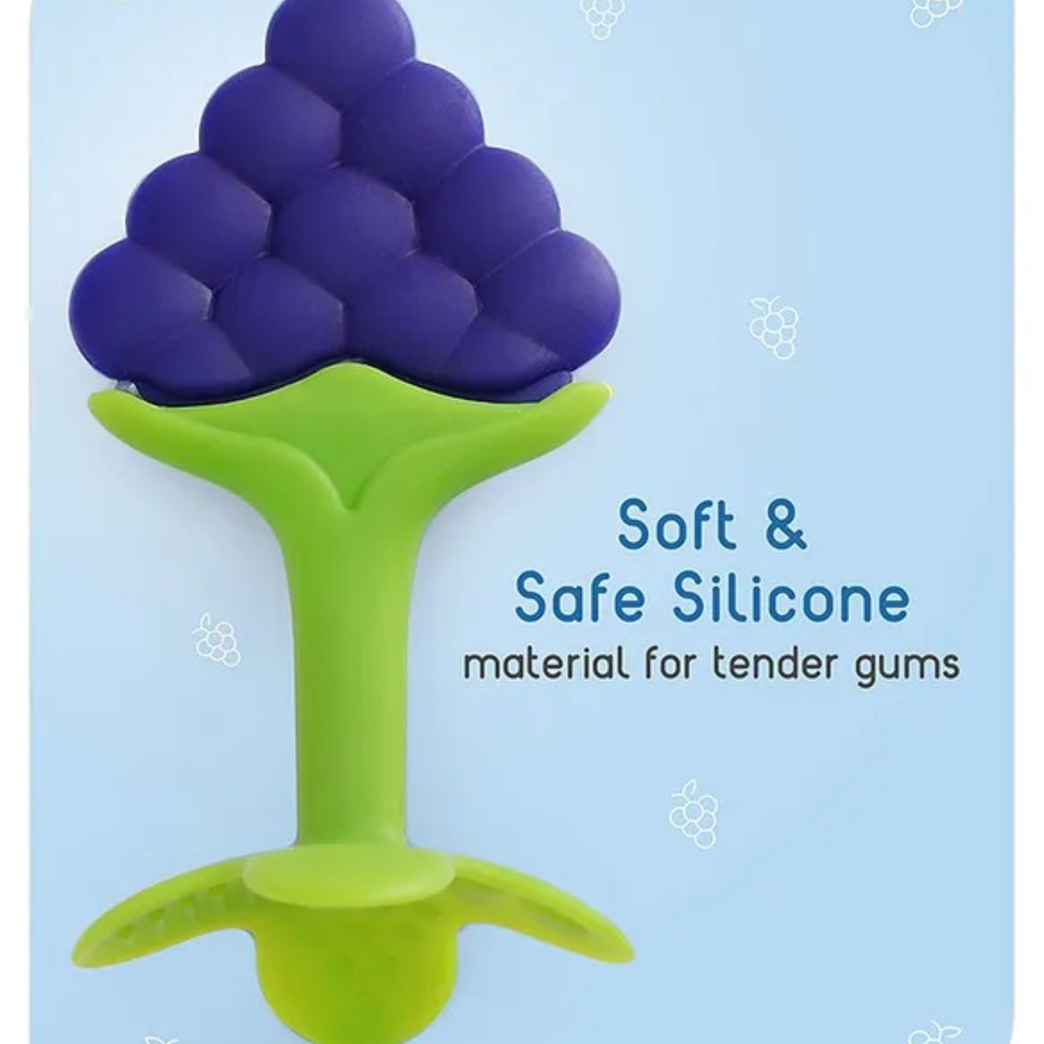 Untitled design_20260325_185410_0000 Silicon Teether -Grapes Shape - Image 1