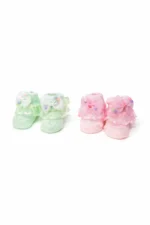 Soft 3D Plush Character Baby Socks (Set of 2) - Image 11