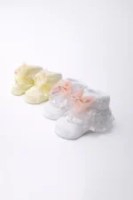 Soft 3D Plush Character Baby Socks (Set of 2) - Image 24