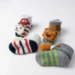 Soft 3D Plush Character Baby Socks (Set of 2) - Image 2