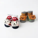 Soft 3D Plush Character Baby Socks (Set of 2) - Image 3