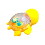 Light-Up Transparent Gear Turtle – Interactive STEM Learning Toy with Music & 3D Lighting Effects - Image 4