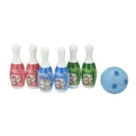 KATS "Mini Pins, Maximum Fun" Bowling Set – Unicorn Edition Indoor Sports Toy for Kids - Image 3