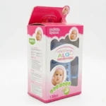 Glass Feeding Bottle with Protective Silicone Sleeve | 120ml - Image 2