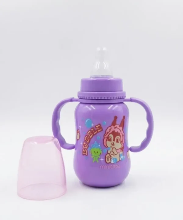 Baby Feeding Bottle with Easy-Grip Handles - BPA-Free PP Plastic | 150ml