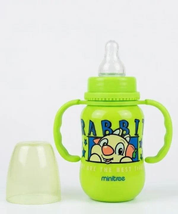 Baby Feeding Bottle with Easy-Grip Handles - BPA-Free PP Plastic | 150ml