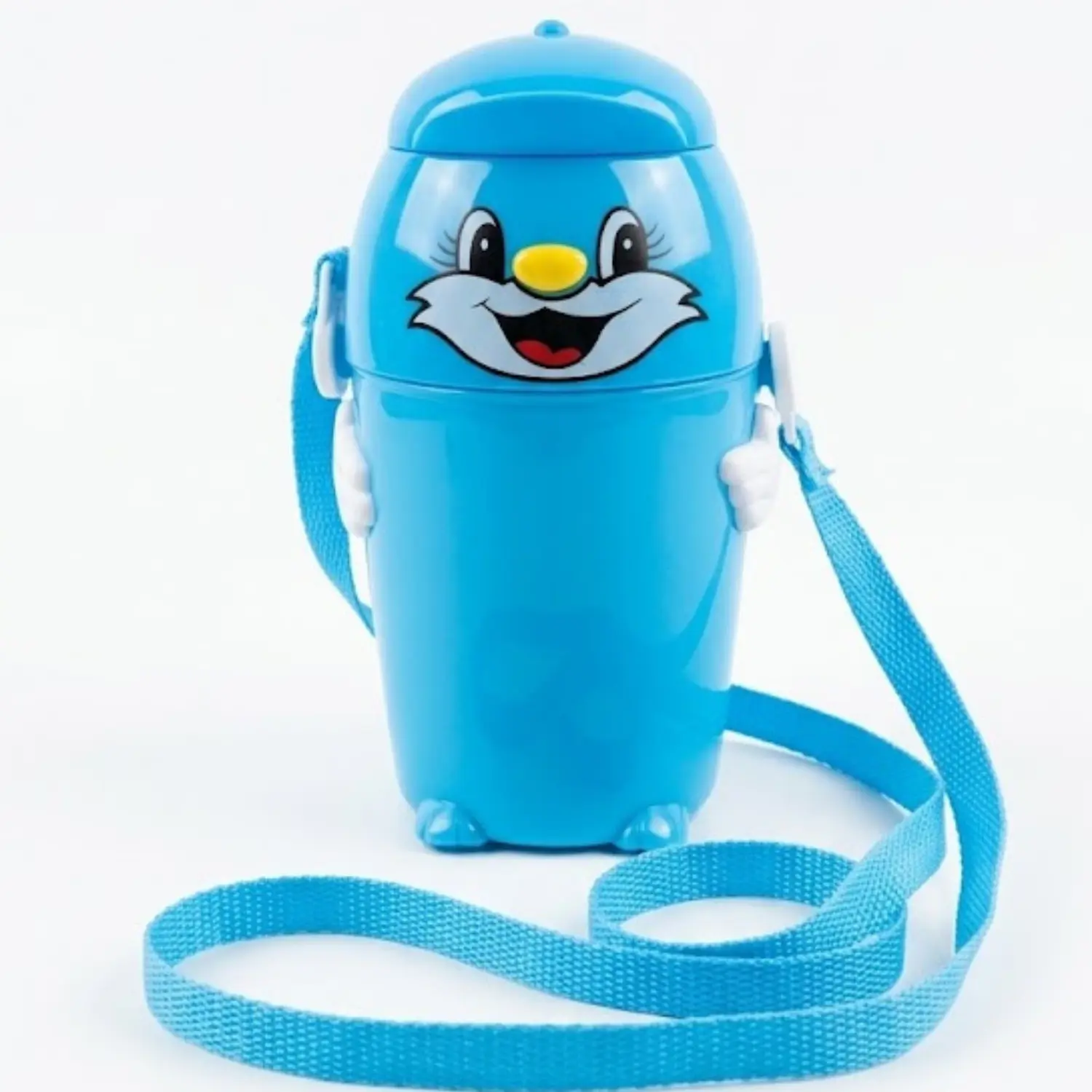 Untitled design - 2026-04-08T182134.278 Kids Sipper Water Bottle with Adjustable Carry Strap | 250ml - Image 1