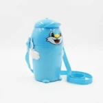 Kids Sipper Water Bottle with Adjustable Carry Strap | 250ml - Image 2