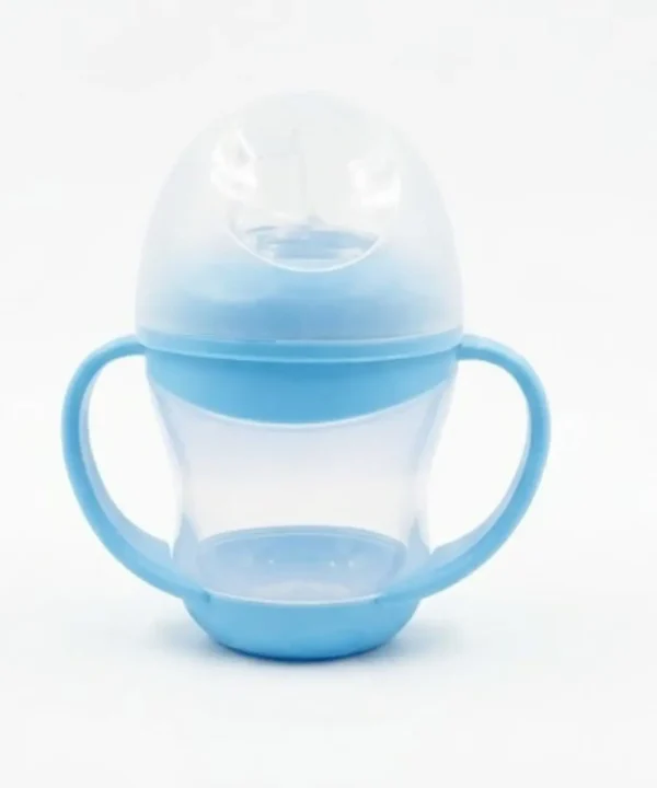 Baby Training Sipper Cup with Dual Handles and Protective Cap