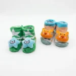 Soft 3D Plush Character Baby Socks (Set of 2) - Image 7