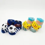 Soft 3D Plush Character Baby Socks (Set of 2) - Image 19