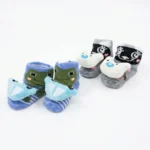 Soft 3D Plush Character Baby Socks (Set of 2) - Image 26