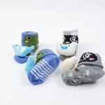 Soft 3D Plush Character Baby Socks (Set of 2) - Image 28