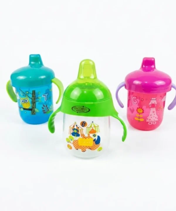 Non-Spill Baby Sipper Cup with Easy-Grip Handles | Assorted Colors