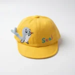 Seal Embroidered Baseball Hat | Modern Cotton Baby Sun Cap (6-18 Months) - Image 7