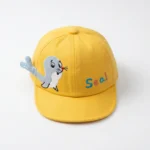 Seal Embroidered Baseball Hat | Modern Cotton Baby Sun Cap (6-18 Months) - Image 9