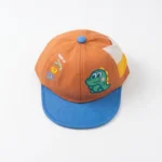 Baby Dinosaur Embroidered Soft Cotton Caps (6-18 Months) - Image 7