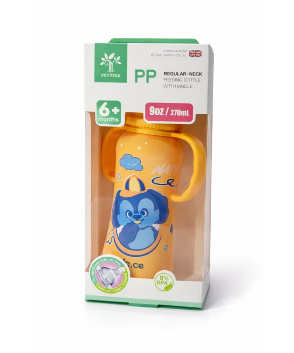 Baby Feeding Bottle with Easy-Grip Handles | 270ml
