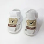 Lucky Bear Soft-Sole Baby Sandals – Comfortable First-Walker (0-3 Months) - Image 9