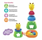 Toymate 2-in-1 Smart Stackers Gift Set for Toddlers (12-36 Months) - Image 4