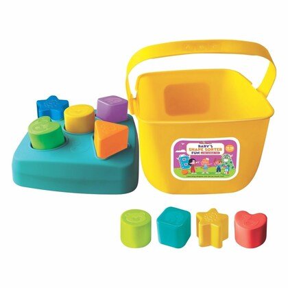 Toymate Preschool Shape Sorter – 10pc Educational Color & Shape Recognition Toy for Kids - Image 3